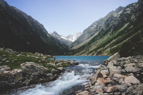 2606; lac de gaube, pyrénées