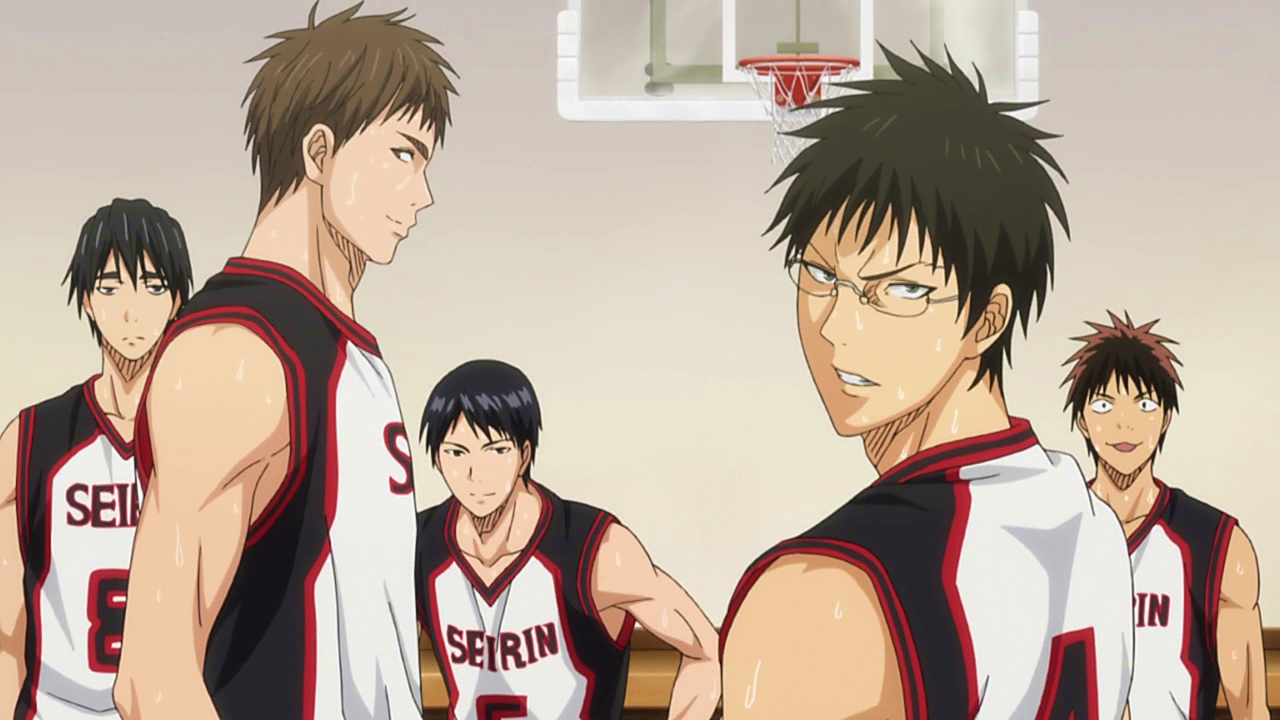 My boys Hyuga and Teppei taking one for the team [Kuroko No Basket] :  r/anime