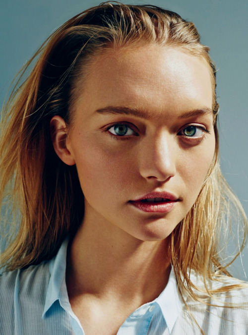  Serenity Now: Gemma Ward photographed by Beau Grealy for Sunday Style, October 2014. 