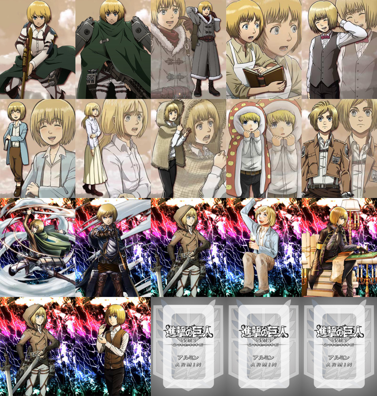 fuku-shuu:  Hangeki no Tsubasa - Armin - Full Sizes Here and Here(Updated 5/18/2015)To