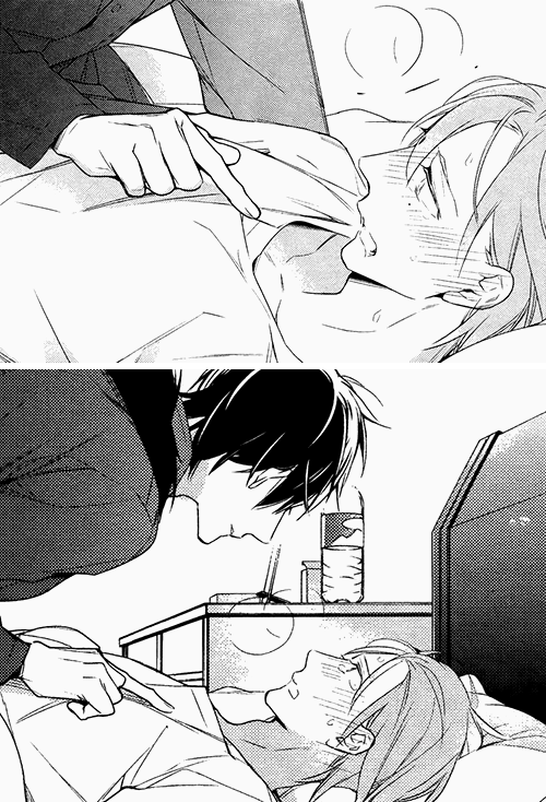 Edi's reading yaoi