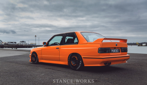 Nick Sahota’s E30 M3.(via Nick Sahota’s E30 M3 - The Purest E30 M3 - Stance Works)