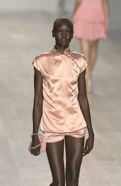 holliesgolightly:Alek Wek at Blumarine Spring 2003