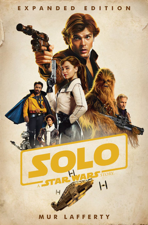 READ AN EXCERPT FROM SOLO: A STAR WARS STORYHan’s helmet squawked again, and he turned down th