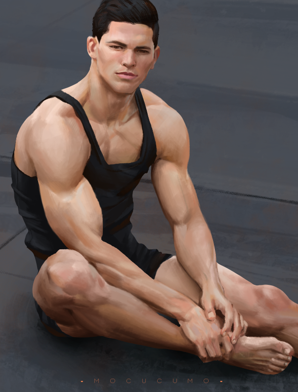 mocucumo:    Can’t believe this painting study took me over a week to finish 😂.