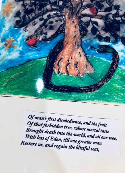 That one project I did for that course on John Milton