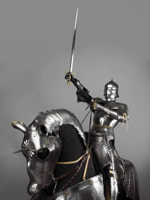 acrosscenturiesandgenerations:▪Armour for Man and Horse.Date: ca. 1480Maker/Artist: Possibly Ulrich 