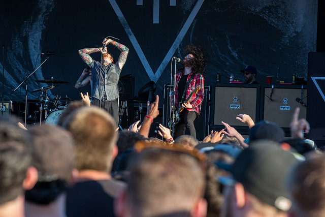 fvckingdemise:  The Devil Wears Prada by Vans Warped Tour on Flickr. 