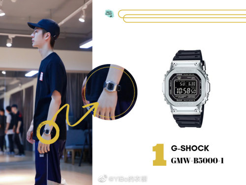 王一博⌚️＃王一博陳情令＃卡西歐G-SHOCK系列手錶收藏@ G-SHOCK重力HOSHOCK-衝擊，撞擊功能特色P2-機芯懸浮結構-全方位防震結構-防震的錶帶結構1️⃣-全金屬經典系列2️⃣-經典5