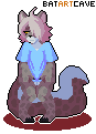 batartcave:  Sprite commission for  seproutho a shy boy but he shows his stuff none the less.  Patreon | Furaffinity | Twitter |  KO-FI   Daww cutie &lt;3