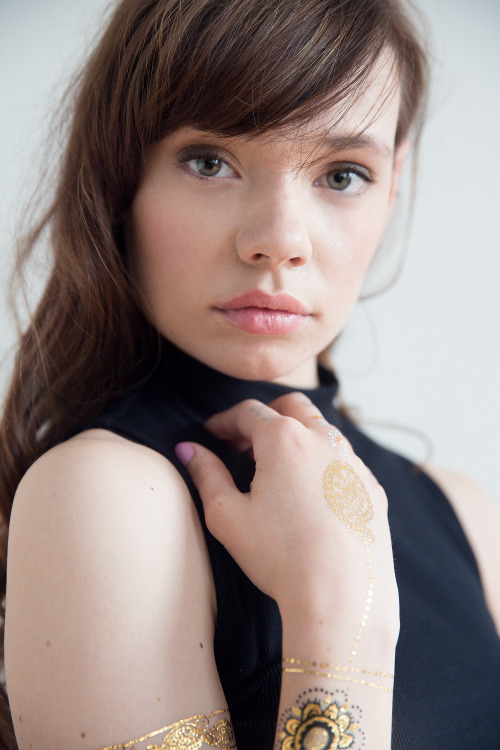 Campaign shot for brand The Seekers of the Sun - Showcasing their new collection of temporary tattoo