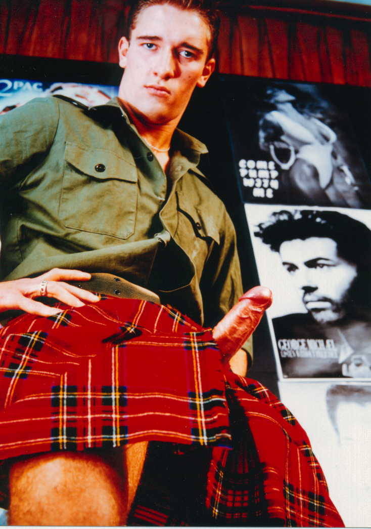 retrofap:  80’s Kilt &amp; Cock spread by Mike Arlen 