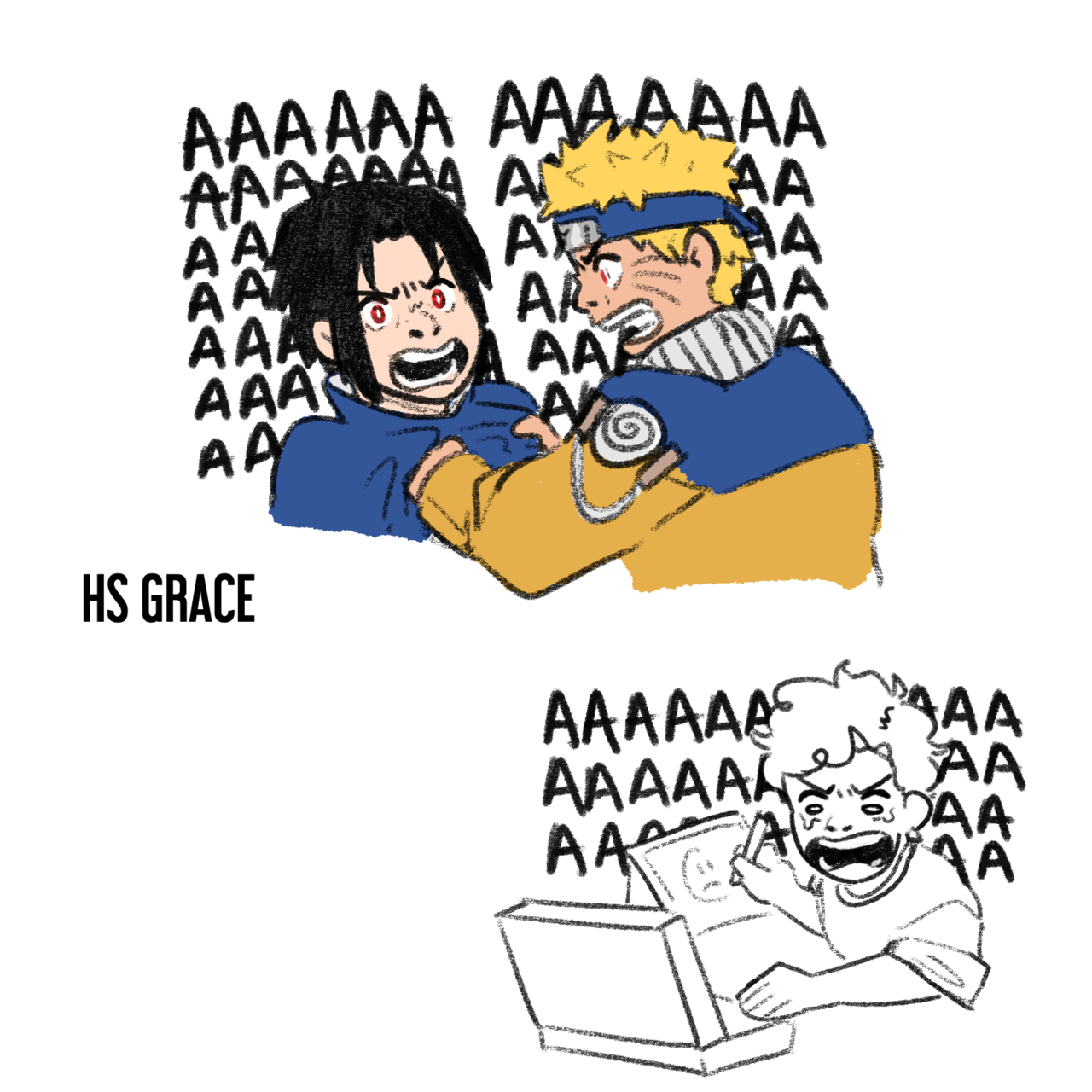 hsgrace:not to be naruto on main but