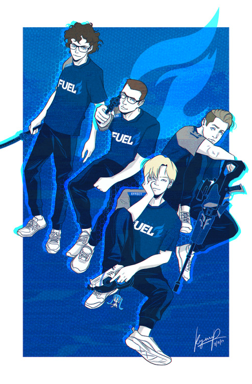 OWL started yesterday and I can’t wait to see my fav team play! Here’s the Dallas dps li
