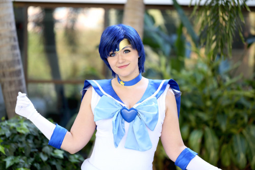 curvyandnerdy:  Exile Fayt as Sailor Mercury http://exilefayt.deviantart.com/ 