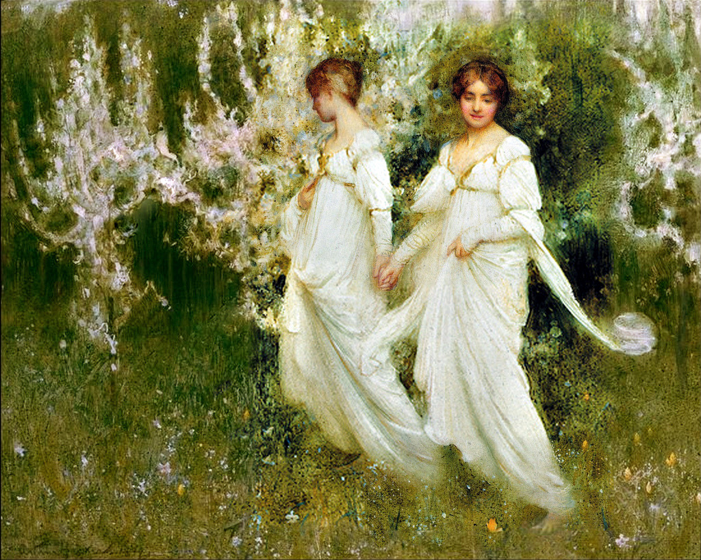 lacedheartt:  Innocence by Arthur Hacker (1899)  