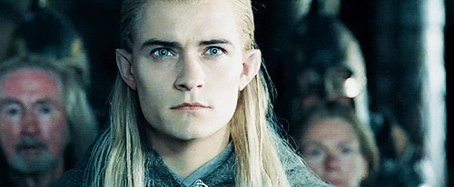 Imagine Legolas seeing you laughing with Aragorn
