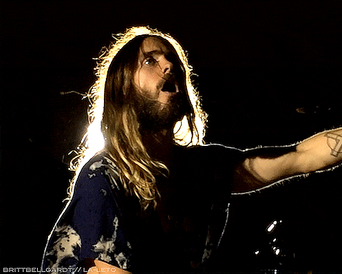 jaredleto:              i cut my hair; he cuts his hair the same way (not even kidding)i grow mine out; he’s doing hair flipsthis is a competition i didn’t know i was in