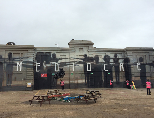itscolossal:  Welcome to Dismaland: A First Look Inside Banksy’s New Art Exhibition Housed Inside a Dystopian Theme Park 