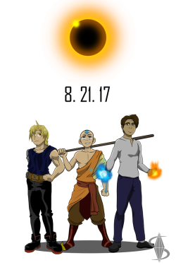 sapphireartwork:  Happy Eclipse Day!