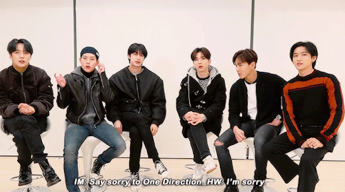 nervousnotion: KPop’s MONSTA X Apologizes To One Direction!