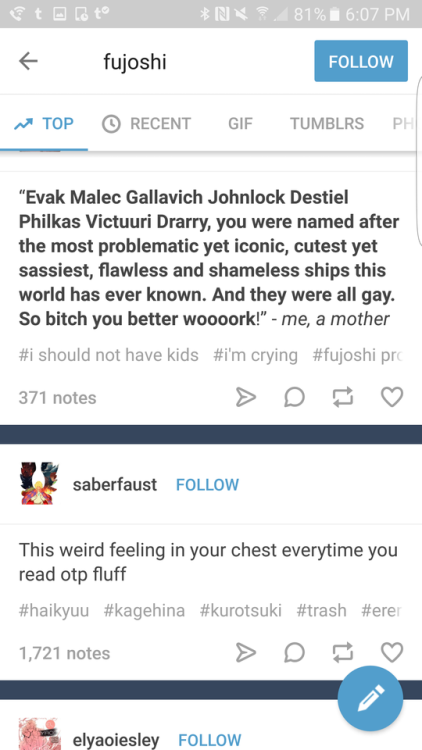 sonic-against-cgl: romanshiver:  gaypitbull:   pervyotakugirl99:   gaypitbull:  “Why do you hate fujoshis/yaoi shippers?”  There is nothing wrong with any of the posts??? Let ppl like what they like???    Congrats. You’re part of the problem, my