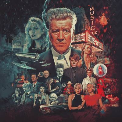 Wonderful artwork by Sean Longmore for “David Lynch: A Complete Retrospective - The Return,” curated by Daniel Knox and happening now at Music Box Theatre. #DavidLynch https://ift.tt/kJtVaZ1 via https://ift.tt/gnEW3p7