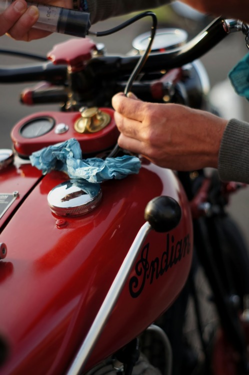 Porn Pics megadeluxe:  1942 Indian Scout by Rod Bobber