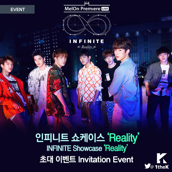 ifnt0428:  fyeah-infinite: 150707 - Twitter @1theK: [MelOn Premiere:#INFINITE EVENT]