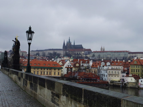 My trip to Prague Mar/15 Karlův most　-Charles bridge/カレル橋-You cannot help taking pictures of this br