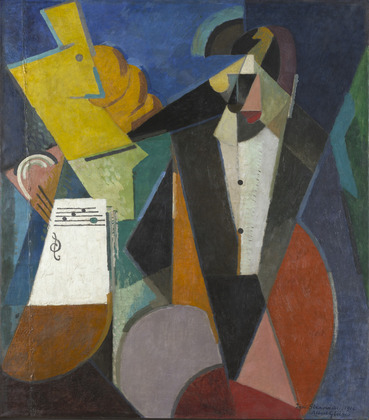 Portrait of Igor Stravinsky, 1914, Albert Gleizes