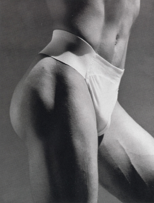 Tony Ward in Underwear, 1990s - Ph. Greg GormanGorman’s provocative series of Tony Ward in underwear