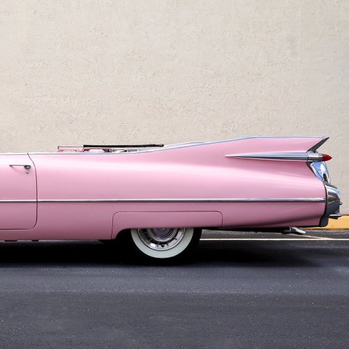 utwo:P I N K 1959 Cadillac Series 62 Convertible © barrett jackson The Pink Stuff!