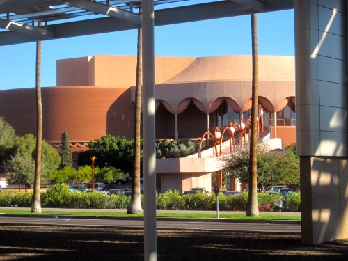 Some Details of the Grady Gammage Auditorium Designed by Frank Lloyd Wright, Arizona State Universit