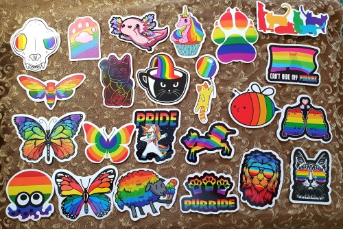 I&rsquo;m about to be selling sticker packets, because I have so many. Like, so many. Pictured i