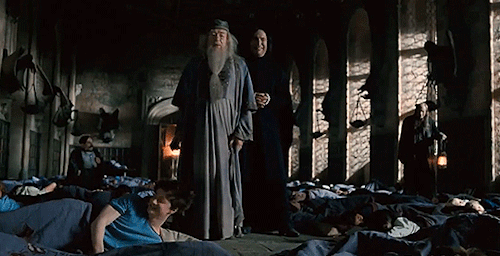 hogwartsfansite:batfleckk:“There was one time where Michael Gambon and Alan Rickman - and I think [t
