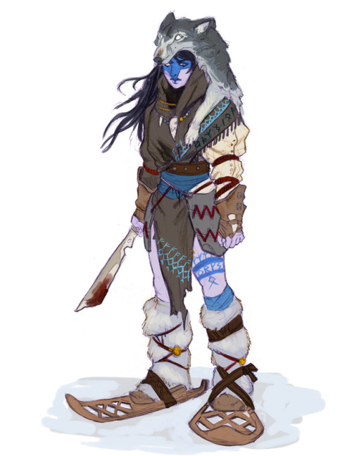 xandrassketchbook:Skadi of the SnowshoeAs my personal favorite deity of all time I’ve always b