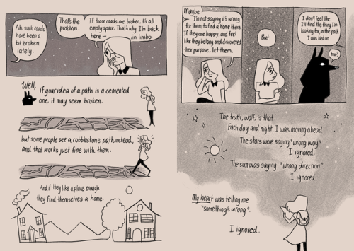 reimenaashelyee:The Road Well Travelled - a comic about realising you’ve gone on the wrong pat