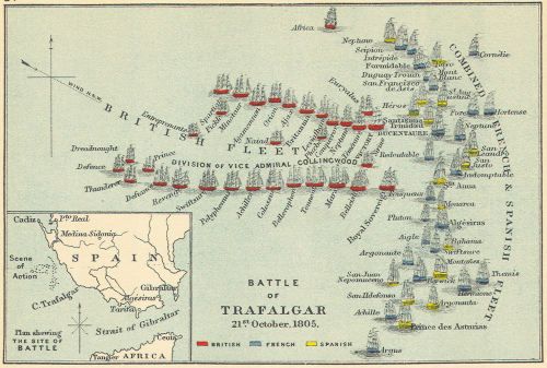 Crossin’ da T  with Horatio Nelson,In September of 1805, Europe was under the control of Napol