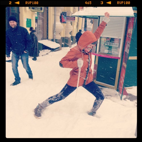 bladmoran:  creaturexlll:  23th of March in Kiev   Ukraine. Winter…what are you doing?! Stop!  