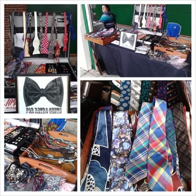 @ForRetroGents at the #Downtown #PopUp at #SweetAuburn #Market earlier today. #bowtie #bolotie #necktie #cufflinks #2014ARCB