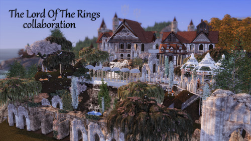 RIVENDELL COLLABORATION _The Lord Of The Rings- DRESS 3 (female2 &amp; male1)- NEW MESH- ALL LODS- 