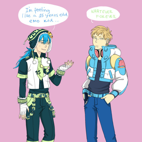 sora-mimi-desu:  I see a lot of dmmd outfit swap around here and I tried to do one too. 