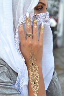 wissal-ma:  In love with this henna 😍😍