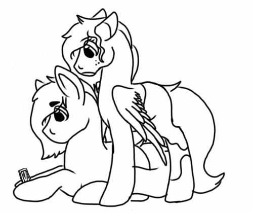 asksparda:Sparda: I like to use my wings to keep him from moving too much and cover his eyes so he doesn’t know what I’m going to do to him~ *Eyebrow wiggles* { @dexter-dush }X3! Cute~ >w<