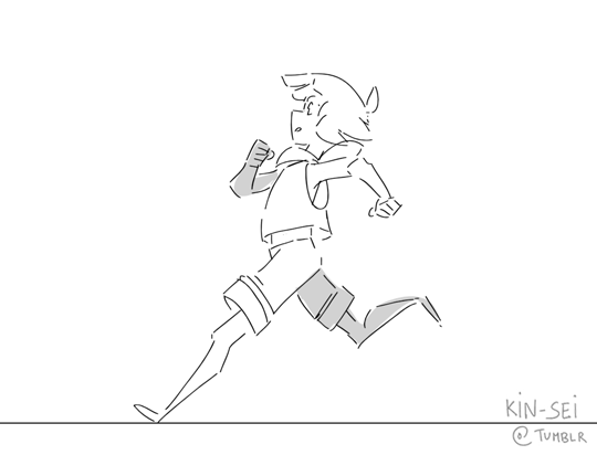 kin-sei:  I don’t get to animate that often at the moment so I hope I’m not too