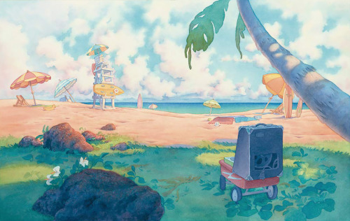 Background Art For Lilo & Stitch (2002)