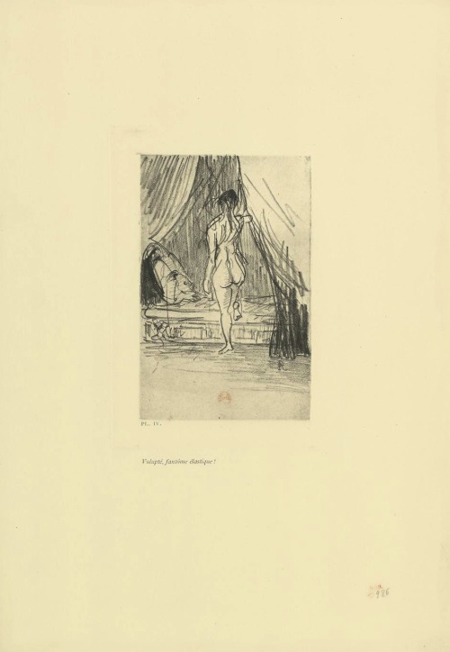 magictransistor:Odilon Redon. Illustration for Baudelaire’s Les Fleurs du Mal. 1890. II. 