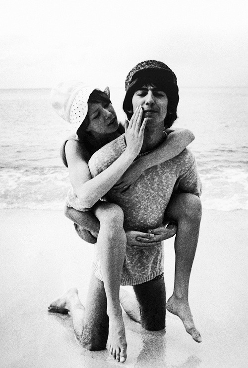 sxties:  Pattie Boyd and George Harrison, 1966
