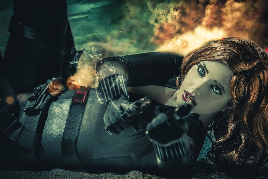 thecyberwolf:  Black Widow - Cosplay by Callie Cosplay - Facebook